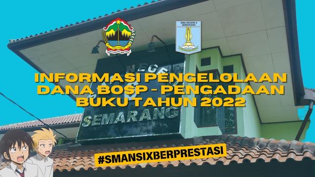 Informasi Pengelolaan Dana BOSP - Pengadaan Buku Tahun 2022