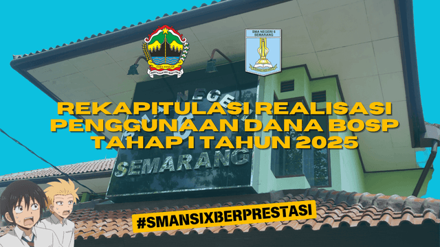 Berikut informasi Rekapitulasi Realisasi Penggunaan Dana BOSP Tahap I Tahun 2025